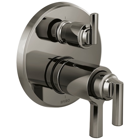 Brizo Levoir Tempassure Thermostatic Valve With Integrated 3-Function Diverter Trim T75598-BNX